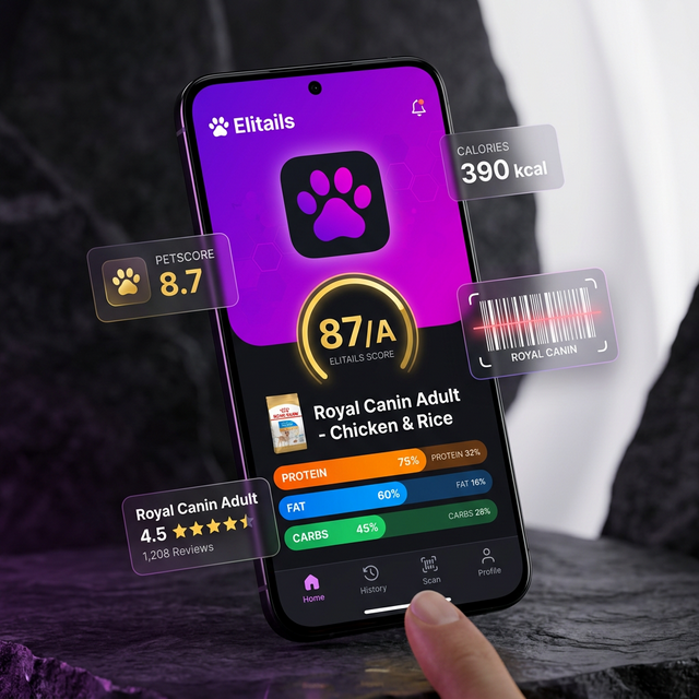 Elitails App en smartphone